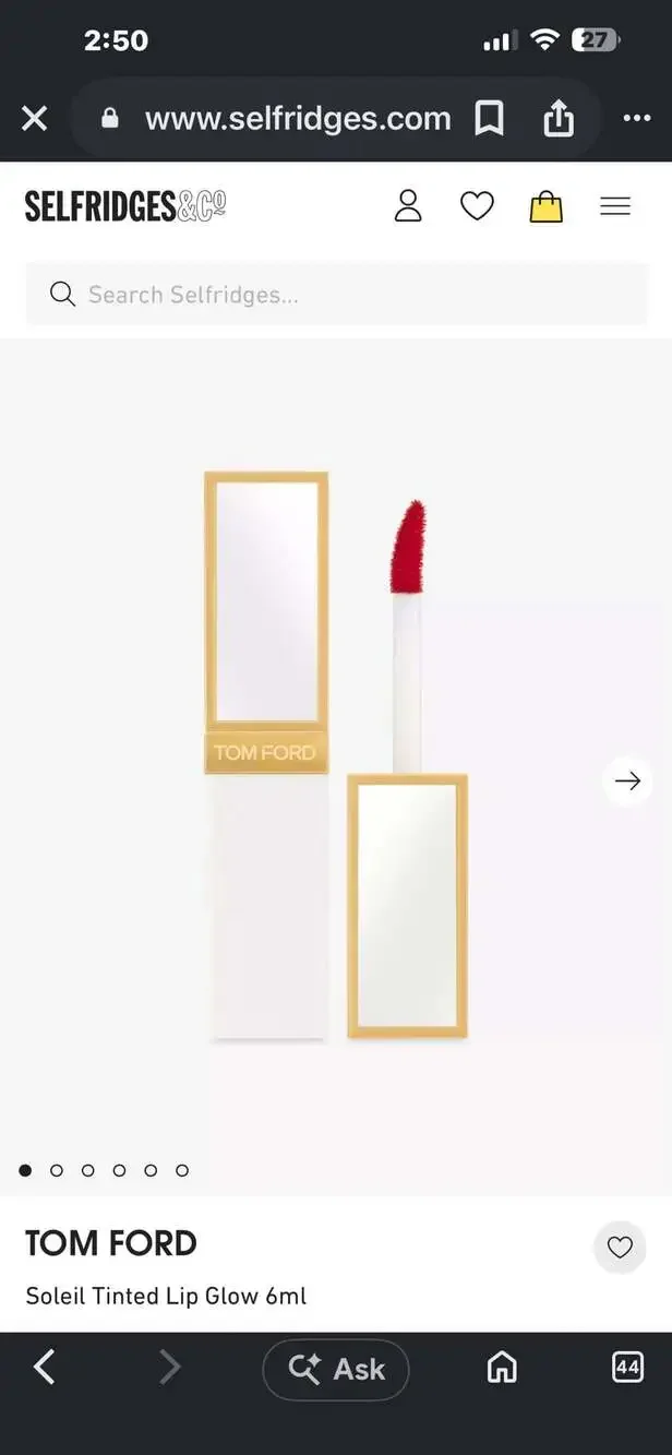 Tom Ford Soleil Tinted Lip Glow in 08 Pink Promenade
